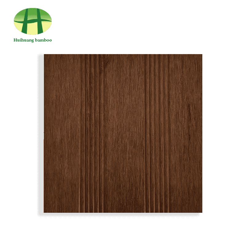 Lantai buluh jalur berganda