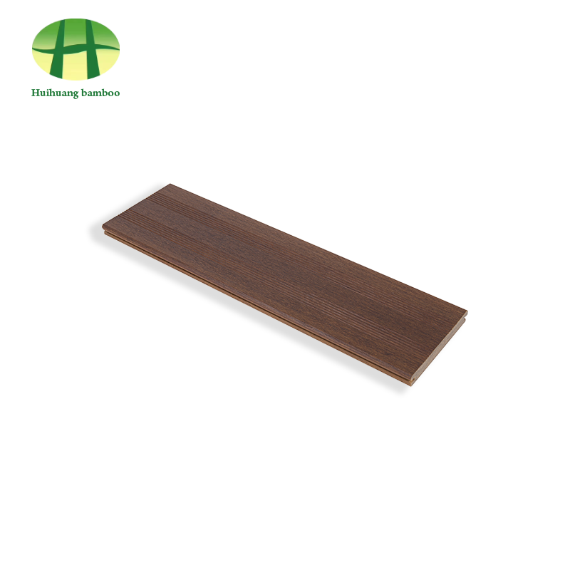 Lantai buluh warna kopi