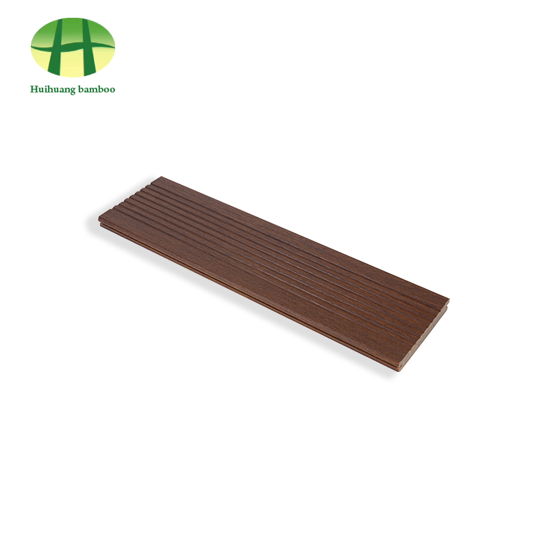 Lantai buluh warna kopi