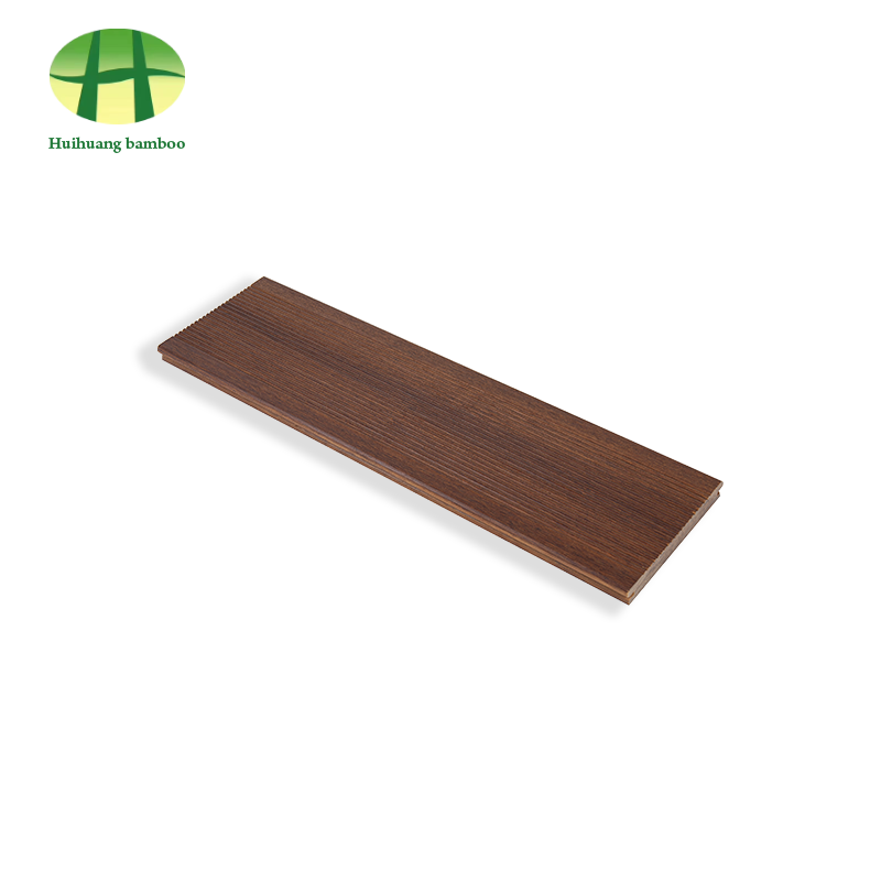 Lantai buluh warna kopi