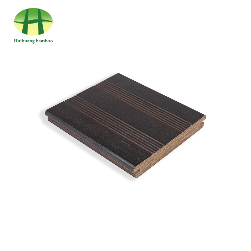 Lantai buluh jalur berganda