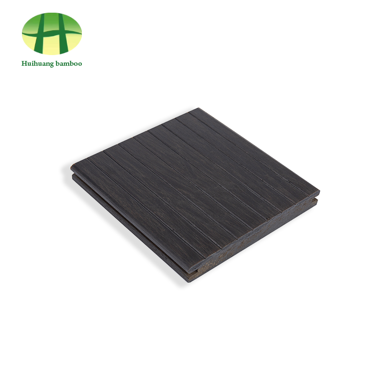 Lantai buluh alur kecil