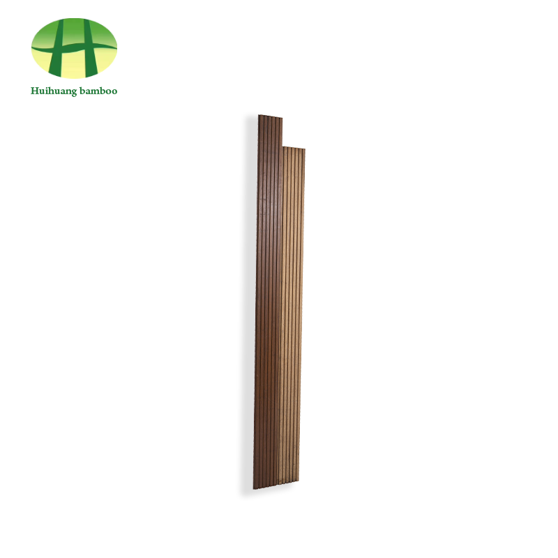 Lantai buluh alur besar