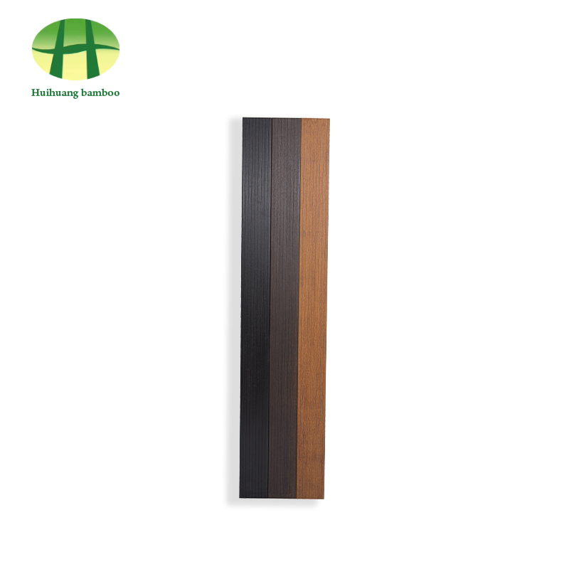 Lantai buluh alur kecil